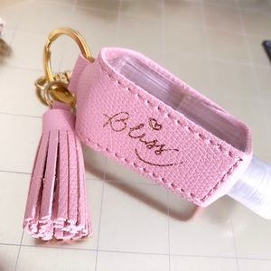 PERSONALIZE Keychain with hand sanitizer bottle